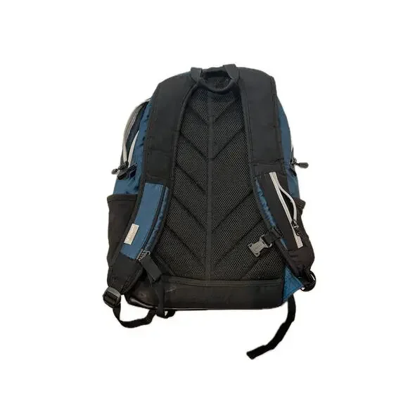 Bondka Blue Black Padded Computer Skater Backpack